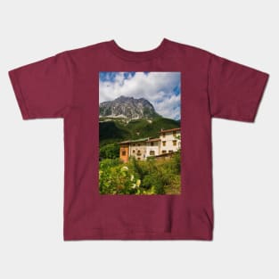 Dordolla Village in North East Italy Kids T-Shirt